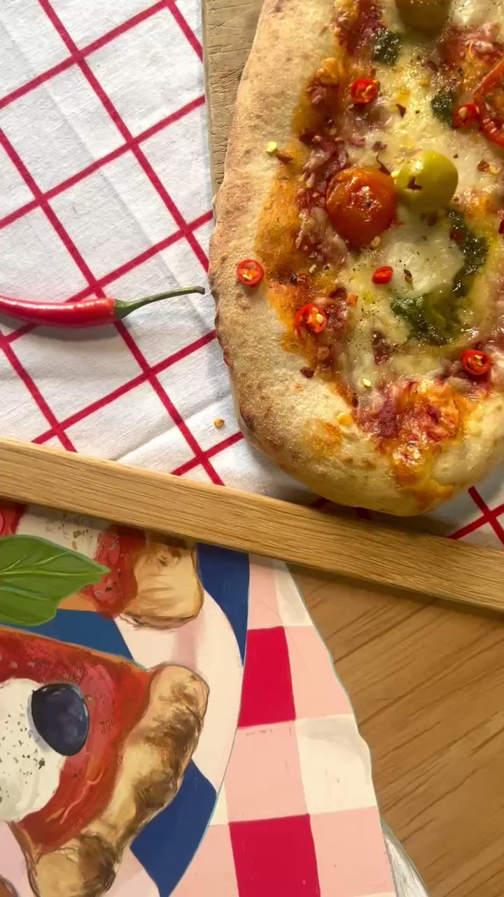 Pizzeria Gabbiano Giclée Art Print