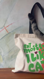 But Mostly I Like Cats Shopping & Beach Bag