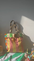 Jolly Stripes Takeaway Tote Bag