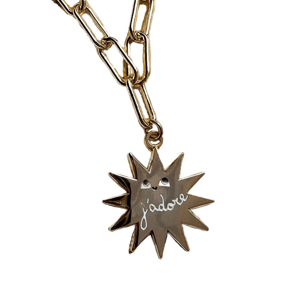 J'Adore Necklace Necklaces Style 1 - Medium paperclip chain 46cm (ca.18”) Necklace