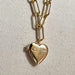 Wink Heart Locket Necklace Necklaces Necklace