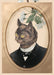 Cat In A Suit Matte Art Print Animals In Suits Art Print