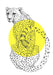 Cheetah Matte Art Print Cats & Dots Art Print