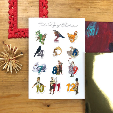 Twelve Days Of Christmas Christmas Cards Card