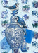 Delft Daft - Jays On A Jar Matte Art Print The Gathering Art Print