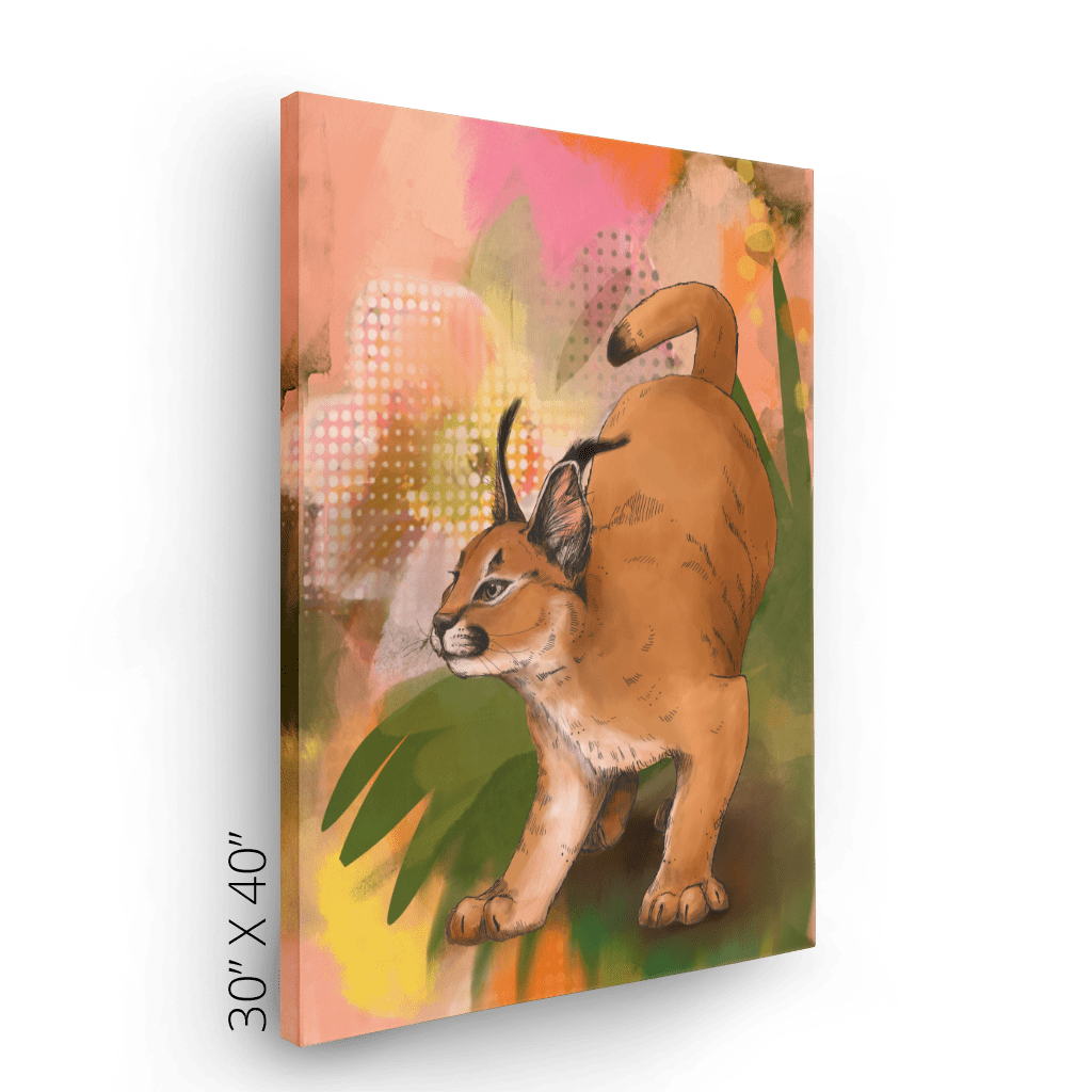 Tufted Whimsy Canvas Print Pawky Paws Canvas Print