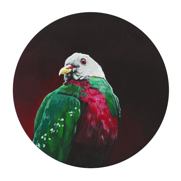 Wompoo Fruit Dove Giclée Art Print Exotic Bird Paintings 8