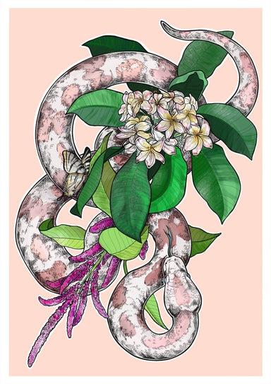 Snakes of Creation - Life Matte Art Print Snakes & Adders Art Print
