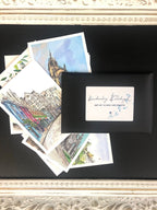 Enchanting Edinburgh Mini Art Print Set Essential Edinburgh mini print set