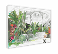 Kibble Palace of Glasgow Botanic Gardens Canvas Print Glasgow Kisses 28"x40"(70x100 cm) Canvas Print