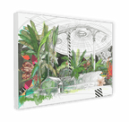 Kibble Palace of Glasgow Botanic Gardens Canvas Print Glasgow Kisses 28"x40"(70x100 cm) Canvas Print