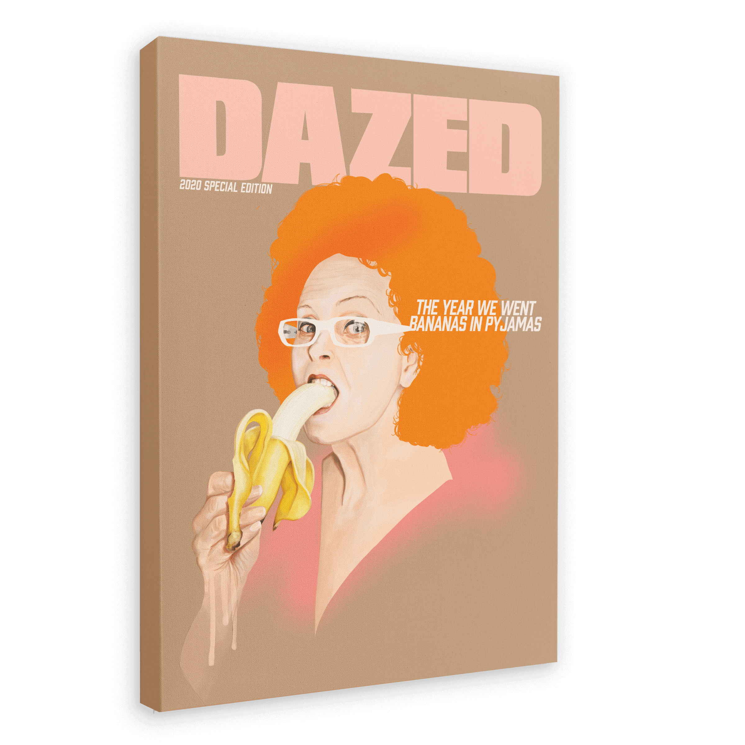 Vivienne Westwood - Dazed Canvas Print Fashion Illustration 28"x40"(70x100 cm) Canvas Print