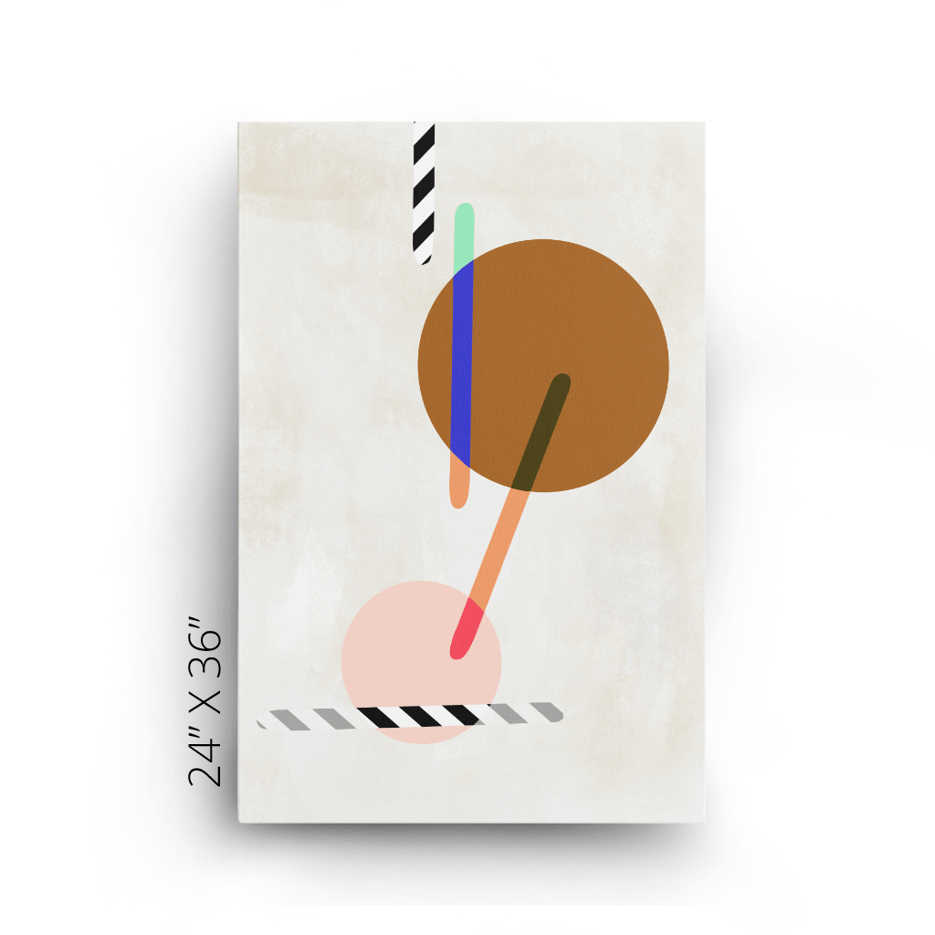 Ichi Canvas Print Movements 24"x36" Canvas Print