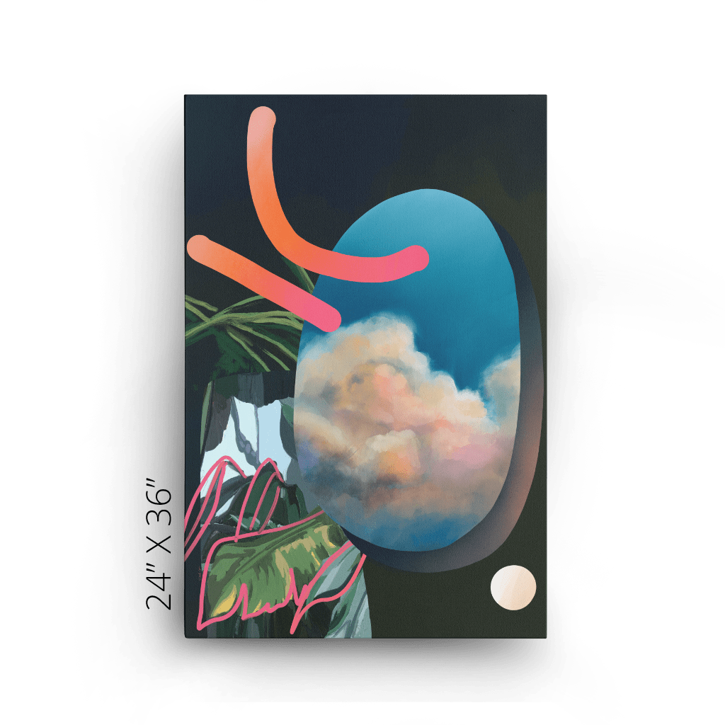 Armchair Travels Canvas Print Abstractions 24"x36" Canvas Print