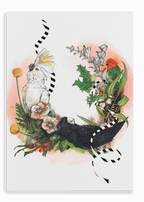 Party Of Parrots Canvas Print The Gathering 28"x40"(70x100 cm) Canvas Print