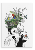 Sky Matte Canvas Print Habitats 28"x40"(70x100 cm) Canvas Print