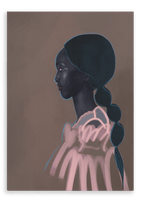 Nyaueth Niko Riam - Moment Canvas Print Fashion Illustration 28"x40"(70x100 cm) Canvas Print