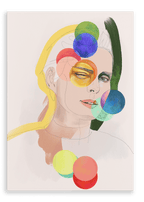 Stella Tennant - Muse Canvas Print Fashion Illustration 28"x40"(70x100 cm) Canvas Print
