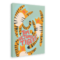 Tumultuous Tigers Canvas Print Food Fur & Feathers 28"x40"(70x100 cm) Canvas Print