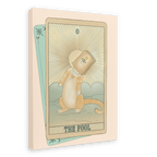 The Fool Canvas Print Tarot Cats 28"x40"(70x100 cm) Canvas Print