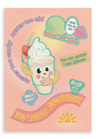 Ice Cream Breakfast Canvas Print Favourite Things 28"x40"(70x100 cm) Canvas Print