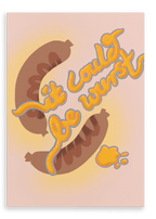 It Could Be Wurst Canvas Print Favourite Things 28"x40"(70x100 cm) Canvas Print