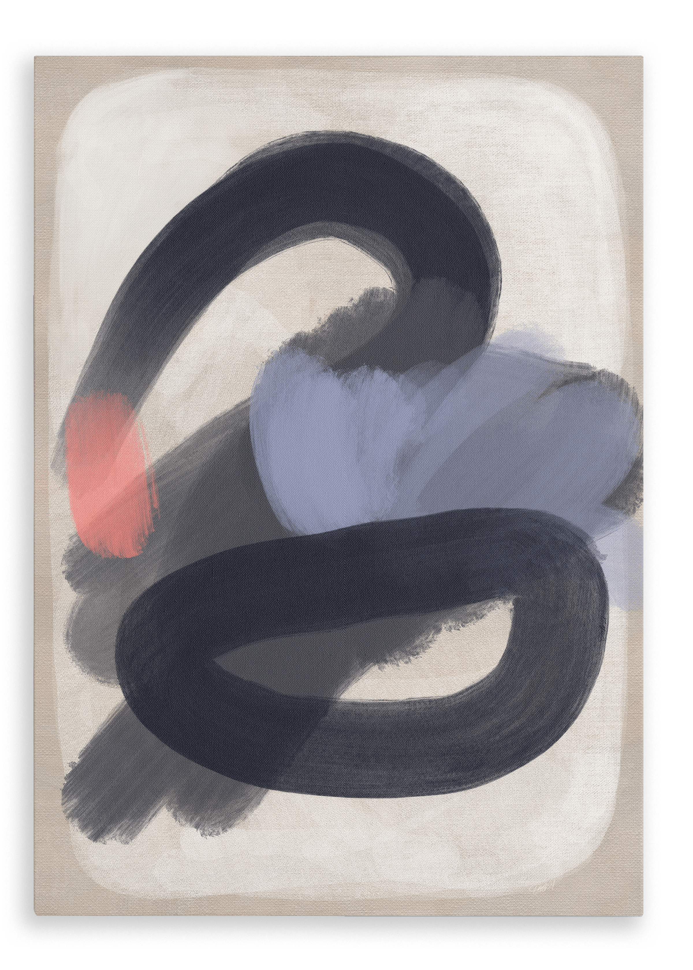 Black Swan Canvas Print Abstractions 28