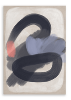 Black Swan Canvas Print Abstractions 28"x40"(70x100 cm) Canvas Print