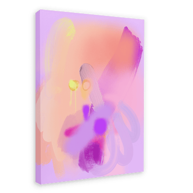 Chromatose No.01/Lilac Canvas Print Chromatose 28"x40"(70x100 cm) Canvas Print