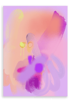 Chromatose No.01/Lilac Canvas Print Chromatose 28"x40"(70x100 cm) Canvas Print