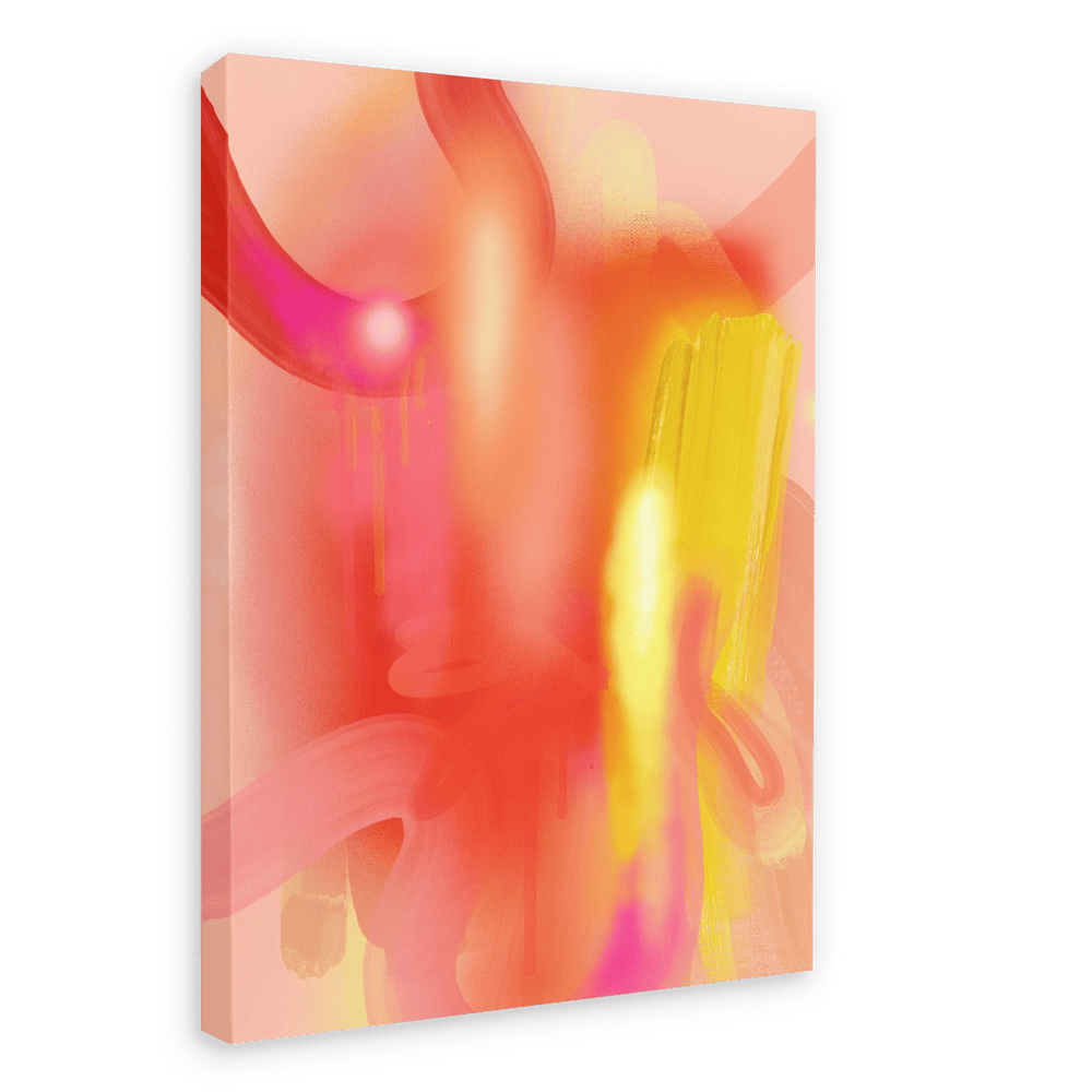 Chromatose No.02/Red Canvas Print Chromatose 28"x40"(70x100 cm) Canvas Print