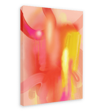 Chromatose No.02/Red Canvas Print Chromatose 28"x40"(70x100 cm) Canvas Print