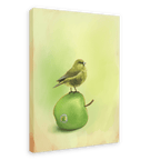 Apple Akekee Giclée Canvas Print Sticky Beaks 28"x40"(70x100 cm) Canvas Print