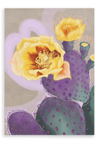 Purple Sundaze Canvas Print Heat Flares 28"x40"(70x100 cm) Canvas Print