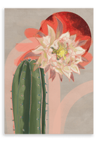 Bloodmoon Bloom Canvas Print Heat Flares 28"x40"(70x100 cm) Canvas Print