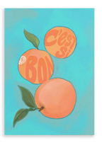 Pêches Giclée Canvas Print Intercontinental Fruitery 28"x40"(70x100 cm) Canvas Print