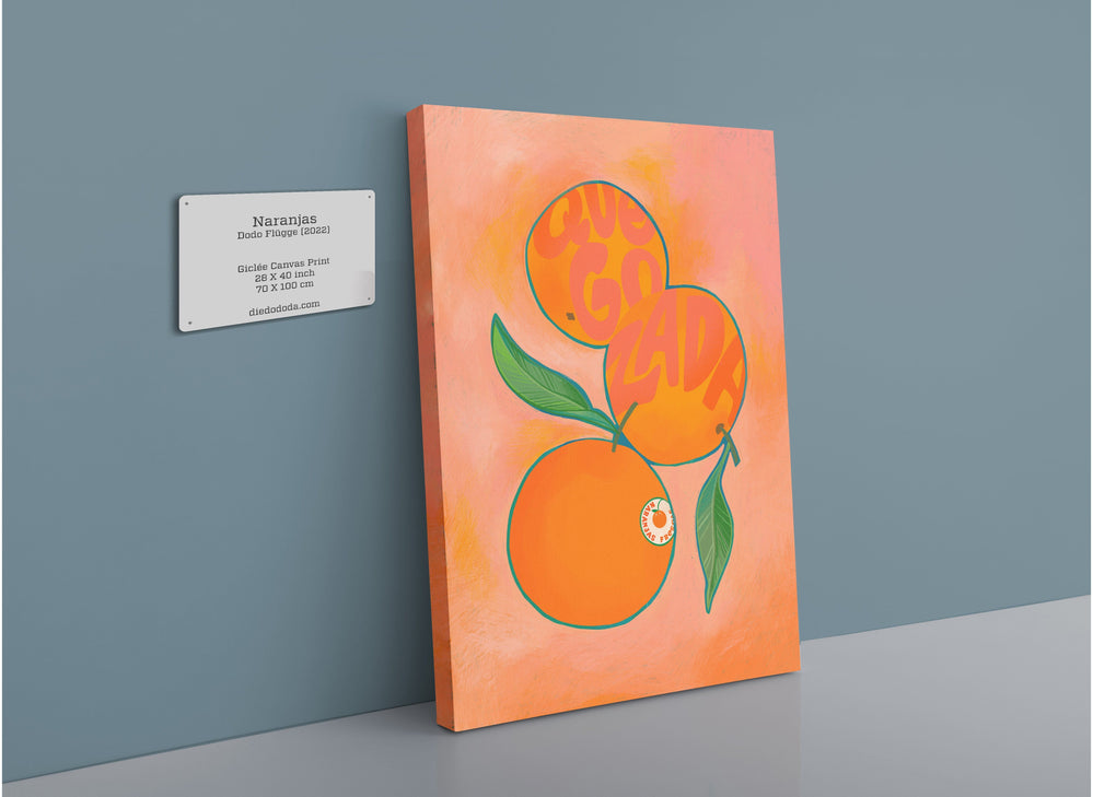 Naranjas Giclée Canvas Print Intercontinental Fruitery 28"x40"(70x100 cm) Canvas Print