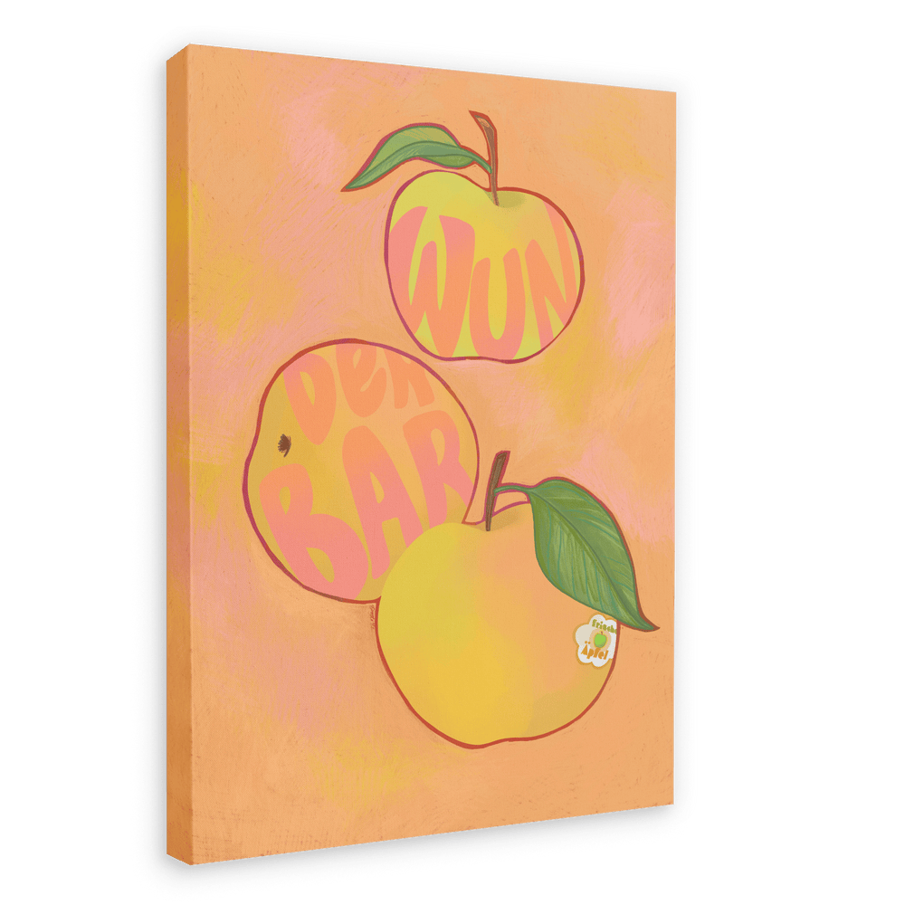 Apfel Giclée Canvas Print Intercontinental Fruitery 28"x40"(70x100 cm) Canvas Print