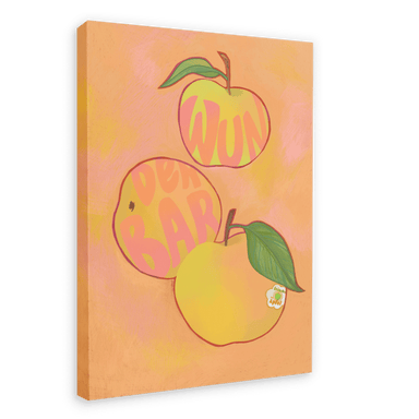 Apfel Giclée Canvas Print Intercontinental Fruitery 28"x40"(70x100 cm) Canvas Print