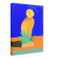 Fruitery Totem Blue Canvas Print Intercontinental Fruitery 28"x40"(70x100 cm) Canvas Print