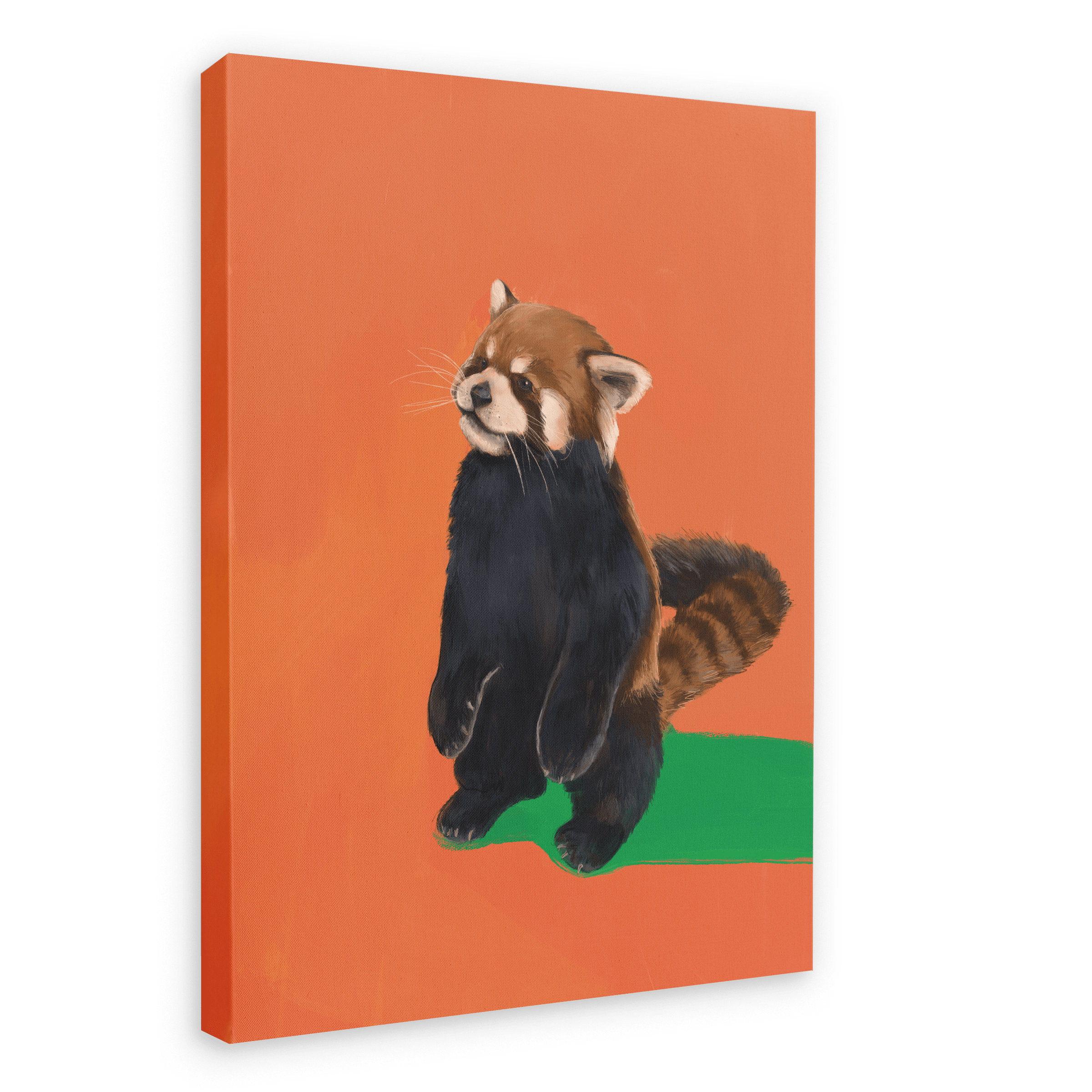 Red Panda OG Canvas Print Food Fur & Feathers 28