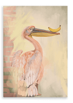 Pelicanana Canvas Print Food Fur & Feathers 28"x40"(70x100 cm) Canvas Print
