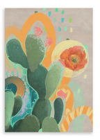 Desert Rain Canvas Print Heat Flares 28"x40"(70x100 cm) Canvas Print