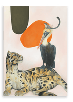 Des Animaux Canvas Print The Gathering 28"x40"(70x100 cm) Canvas Print