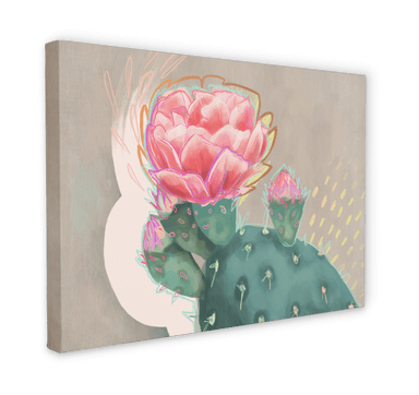Prickly In Pink Canvas Print Heat Flares 28"x40"(70x100 cm) Canvas Print