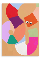 Jellysnakes Berry Yoghurt Giclée Canvas Print Jellysnakes 28"x40"(70x100 cm) Canvas Print