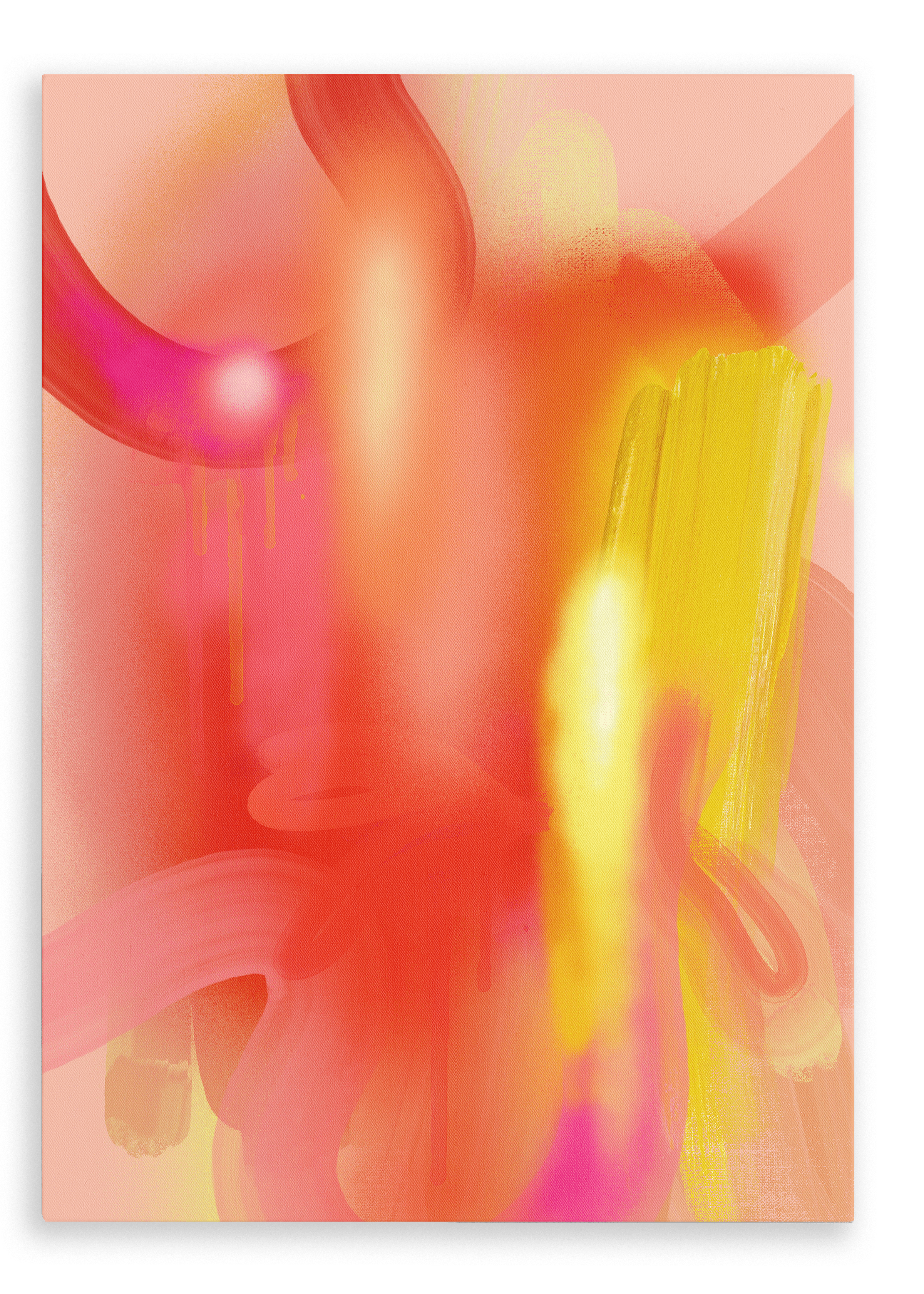 Chromatose No.02/Red Canvas Print Chromatose 28"x40"(70x100 cm) Canvas Print