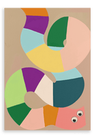 Jellysnakes Waldmeister Giclée Canvas Print Jellysnakes 28"x40"(70x100 cm) Canvas Print