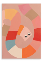 Jellysnakes Strawberry Giclée Canvas Print Jellysnakes 28"x40"(70x100 cm) Canvas Print