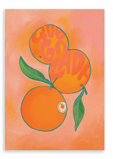 Naranjas Giclée Canvas Print Intercontinental Fruitery 28"x40"(70x100 cm) Canvas Print